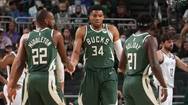 NBA: ¡Lo dijo todo! Mira lo que opina esta estrella de los Bucks sobre la posible salida de Giannis Antetokounmpo NBA: ¡Lo dijo todo! Mira lo que opina esta estrella de los Bucks sobre la posible salida de Giannis Antetokounmpo