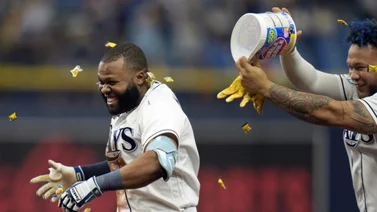 MLB: Dominicano Manuel Margot se vistió de héroe en la victoria de los Rays ante los Angelinos (+Video)