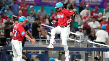 MLB: Luis Arráez regresa a la acción con una visita muy especial (+Video)