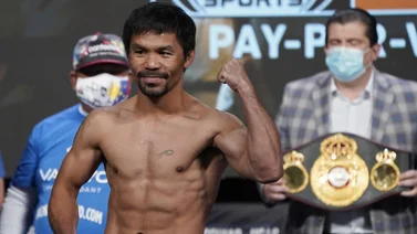 Pacquiao sorprende con su actuación en el Juego de las Estrellas de Baloncesto en Filipinas
