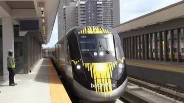 Florida da la bienvenida al tren de alta velocidad Brightline