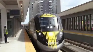 Florida da la bienvenida al tren de alta velocidad Brightline Florida da la bienvenida al tren de alta velocidad Brightline