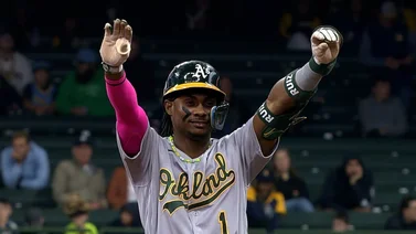 MLB: El dominicano Esteury Ruiz sorprendió al mundo con este batazo frente a los Tigres de Detroit (+Video)