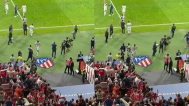 Esto hizo Jude Bellingham con el escudo del Atlético de Madrid tras finalizado el derbi de Madrid (+Video) Esto hizo Jude Bellingham con el escudo del Atlético de Madrid tras finalizado el derbi de Madrid (+Video)