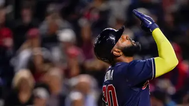 Ozuna es el jonronero de Gigantes del Cibao / Foto: AP Ozuna es el jonronero de Gigantes del Cibao / Foto: AP