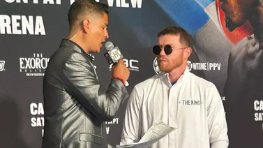Así fue la llegada del Canelo Álvarez a Las Vegas en la semana de pelea (+Video)