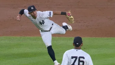 MLB: ¡Jugadón! Oswald Peraza hace esta maravilla en el campocorto (+video)