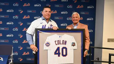 Bartolo Colón visita oficinas de la MLB luego de su retiro del beisbol Bartolo Colón visita oficinas de la MLB luego de su retiro del beisbol