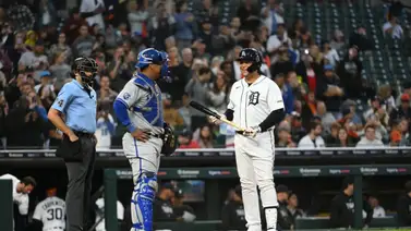 MLB: ¡Imperdible! Salvador Pérez entrevista a Miguel Cabrera antes de su último enfrentamiento en las Mayores (+Video) MLB: ¡Imperdible! Salvador Pérez entrevista a Miguel Cabrera antes de su último enfrentamiento en las Mayores (+Video)