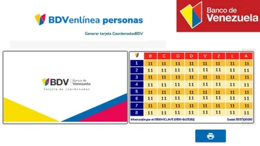 Hasta hoy se puede usar la tarjeta coordenadas para validar operaciones en Banco de Venezuela y esta es la nueva opción