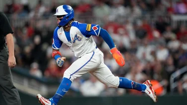 MLB: ¡Abusador! Ronald Acuña establece récord como el mejor robador de los Bravos en 123 años (+Video)