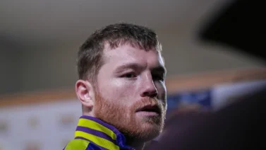 Canelo Álvarez llegó al recinto del combate para enfrentar a Charlo (+Video)