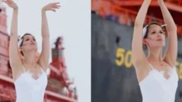 Video | Ella es la bailarina rusa que se atrevió a conquistar el Polo Norte con el 'Lago de Los Cisnes'
