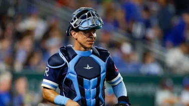 MLB: Freddy Fermín iguala un tope personal gracias a su gran brazo (+Video)