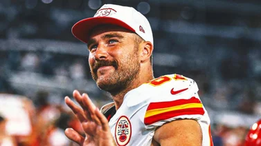 Mira cómo llegó Travis Kelce al juego inaugural de la NFL 