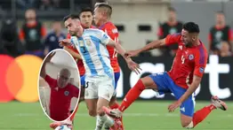 La reacción viral de fanático chileno tras la derrota ante la selección de Argentina