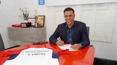 Este es el mensaje de Cesar Farías al firmar un nuevo contrato en Colombia Este es el mensaje de Cesar Farías al firmar un nuevo contrato en Colombia