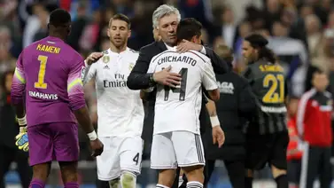 Carlo Ancelotti se llena de elogios hacia el Chicharito Hernández: “Lo tenía todo” (+Declaraciones) Carlo Ancelotti se llena de elogios hacia el Chicharito Hernández: “Lo tenía todo” (+Declaraciones)