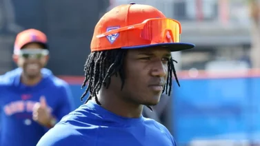 MLB: Carlos Mendoza habla sobre la posibilidad de subir a Luisangel Acuña (+Video)