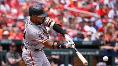 MLB: Vea como Luis Matos se vuela la barda contra Padres (+video)
