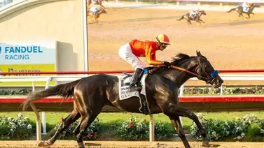 Potro de Bob Baffert mantuvo su invicto en el Delmar Futurity (G1) Potro de Bob Baffert mantuvo su invicto en el Delmar Futurity (G1)
