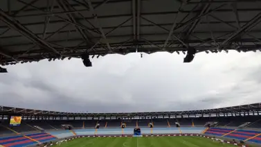 La insólita modificación del Estadio Monumental previo al Venezuela-Uruguay La insólita modificación del Estadio Monumental previo al Venezuela-Uruguay