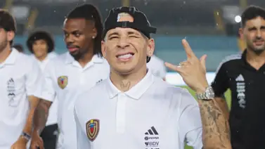 La Vinotinto y Uruguay listos para empezar el partido La Vinotinto y Uruguay listos para empezar el partido