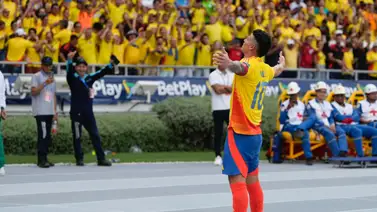 ¡Líder absoluto! James Rodríguez supera al Pibe Valderrama en la selección de Colombia ¡Líder absoluto! James Rodríguez supera al Pibe Valderrama en la selección de Colombia