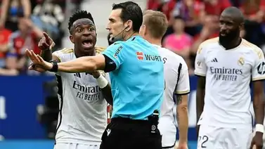 LaLiga: Martínez Munuera se reencuentrea con el Real Madrid y Vinicius Jr. LaLiga: Martínez Munuera se reencuentrea con el Real Madrid y Vinicius Jr.