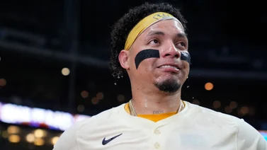 MLB: William Contreras saca a relucir su brazalete y demuestra que no le pueden robar bases (+Video)
