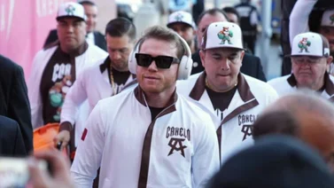 Así llegó Canelo Álvarez al T-Mobile de Las Vegas para enfrentar a Édgar Berlanga (+Video)