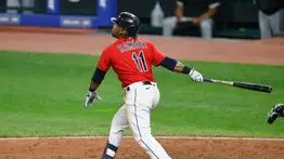MLB: Así fue el cuadrangular del dominicano José Ramirez ante los Rays de Tampa 