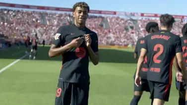 Lamine Yamal marca doblete contra el Girona y sigue imparable (+video) Lamine Yamal marca doblete contra el Girona y sigue imparable (+video)