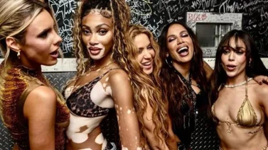 Shakira, Anitta, Lele Pons y Danna de fiesta en Miami (+Video)