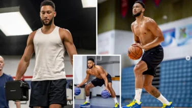 NBA: Ben Simmons se somete a riguroso entrenamiento que le permitirá volver a ser un All-Star