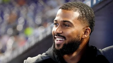 MLB: ¡De regreso! Sandy Alcántara muestra gran avance en su recuperación