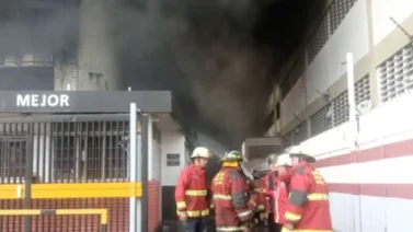 Controlaron incendio en la plaza de toros del Nuevo Circo (+Video) 