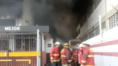 Controlaron incendio en la plaza de toros del Nuevo Circo (+Video)  Controlaron incendio en la plaza de toros del Nuevo Circo (+Video)