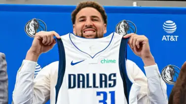 NBA: Klay Thompson muy feliz lanza amenaza a toda la liga NBA: Klay Thompson muy feliz lanza amenaza a toda la liga