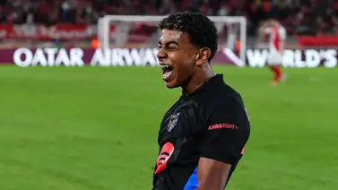 Champions League: Lamine Yamal saca la clase con este gol para el Barcelona (+Video) Champions League: Lamine Yamal saca la clase con este gol para el Barcelona (+Video)