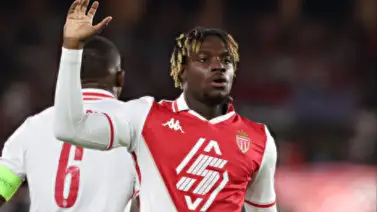 Champions League: El Mónaco pone contra la pared al Barcelona con gol de Ilenikhena Champions League: El Mónaco pone contra la pared al Barcelona con gol de Ilenikhena