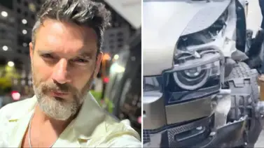 Julián Gil reaparece en televisión tras sufrir accidente Julián Gil reaparece en televisión tras sufrir accidente