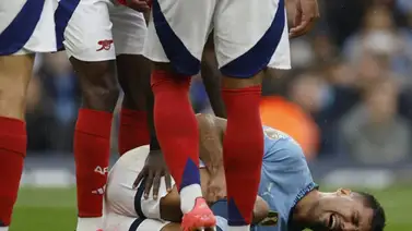 Rodri sale lesionado del encuentro ante el Arsenal. ¿Se pierde la temporada? Rodri sale lesionado del encuentro ante el Arsenal. ¿Se pierde la temporada?