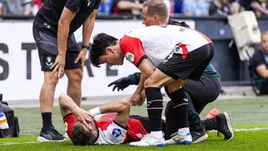Santiago Giménez sufrió una fuerte lesión con el Feyenoord. ¿Cuánto tiempo estará de baja? Santiago Giménez sufrió una fuerte lesión con el Feyenoord. ¿Cuánto tiempo estará de baja?