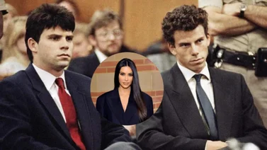 Kim Kardashian tuvo un encuentro con los hermanos Lyle y Erik Menéndez