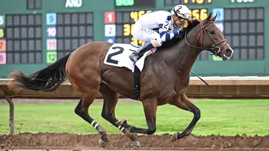 Jockey venezolano gana stakes para potrancas de dos años en Estados Unidos Jockey venezolano gana stakes para potrancas de dos años en Estados Unidos