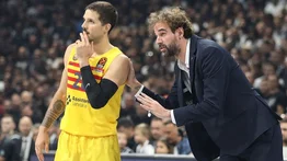 Pablo Laso tildó a Willy Hernangomez de subnormal tras polémica con Grimau