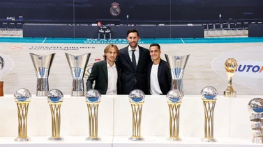 Real Madrid honra la carrera de Rudy Fernández con emotiva despedida