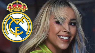 Danna Paola sufre las consecuencias de ser fan del Real Madrid