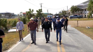 Ron DeSantis se dirige a los afectados por el huracán Helene en Florida